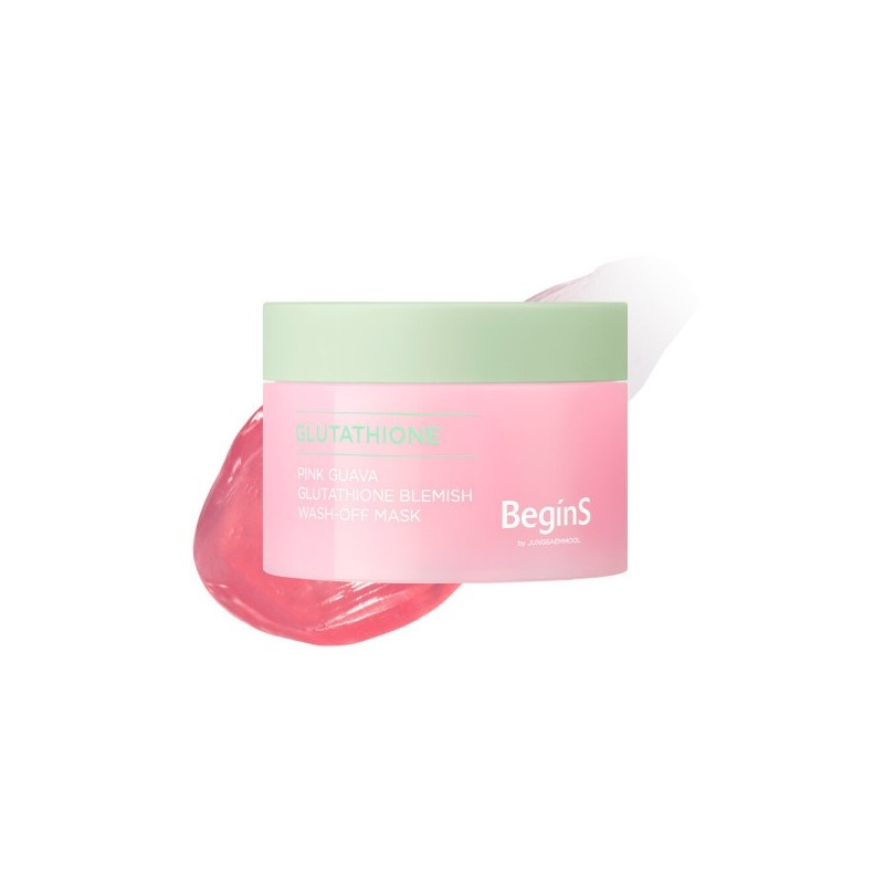 Begins by Jung Saem Mool Pink Guava Glutathione Trace Wash-Off