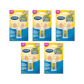 Special Pack of 5 DR. Scholls Corn/Callous REM Liquid 26200 0.33 oz