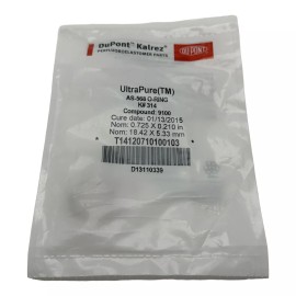 DuPont Kalrez AS-568  O-Ring, K#314, Compound  9100,  0.725” X 0.21”