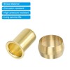 PATIKIL 12mm OD Pipe Compression Assortment Kit, 15 Pack Brass