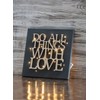 Rayher Hobby Wooden Lettering, Wood, Brown, One Size
