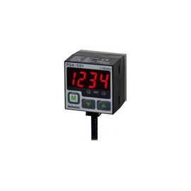 PSA-V01-Rc1/8, Sensor, Pressure, Negative Pressure, 3 1/2 Digit LED, 0 to -101.3 kPa, 2 NPN/1-5 VDC Out, Port Rc 1/8, 12-24 VDC