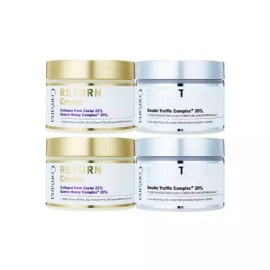 Coreana 코리아나 리턴 크림 100mlx2개 + 더블 트러플 Koreana Return Cream 100ml x2 + Double Truffle [Koriana Return Cream 100ml x 2 + Double Trou]