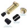 sourcing map 2 Pack Kickdown Door Stop, Spring Loaded Telescopic
