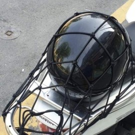 JQ Scooter Net Motorcycle Cargo Securement Net 40x40 Black / 스쿠터그물망 오토바이 짐고정 그물망 40x40 블랙