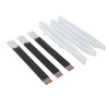 9Pcs Pen Resin Molds Silicone Smoothing Durable Easy Removal Ballpoint