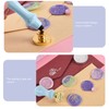 Wax Sealing Stamp Kit Clear Pattern Delicate Wax Detachable Handle