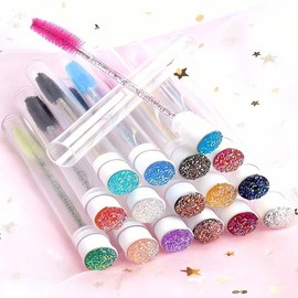 Eyelash Comb Brush 10P Mascara Brush Eyebrow Tool Beauty Supplies Cosmetics Beauty Items Styling Cash on Delivery or Pay upon Order / 속눈썹 빗 브러쉬 10P 마스카라 솔 눈썹 도구 미용 용품 화장품 뷰티 아이템 스타 일링 착불 또는 주문시 결제
