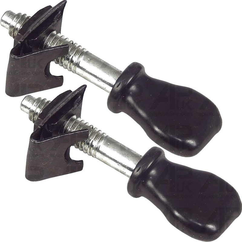 APUK 2x Grille Screw & Clips Replacement for Ford 2000