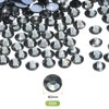 sourcing map 2880 Pcs Hotfix Rhinestones Flatback Crystal Glass Gems