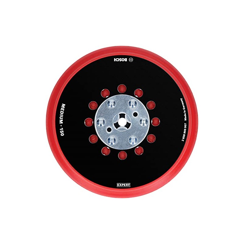 Bosch Professional 1x Expert Multihole Backing Pad Universal (Version Medium,