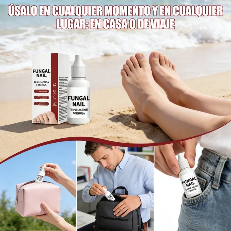Tratamiento Para Uñas 15 Ml X2 Solución Para Cuidado De