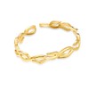 The Hunger Games Finnick Bracelet Gold Fire Bangle From Catching