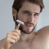 Manual Beard Shaver Handle Hair Removal Razor Men Electric Razor