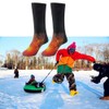 Electric Warming Socks Comfortable Cotton Stretchable 21 to 30cm Thermal