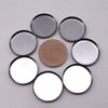 20 Pieces Empty Round Metal Tin Palette Pans Round Metal