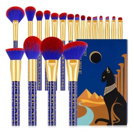 Docolor Brochas De Maquillaje 19pcs Makeup Brush Set Prem...