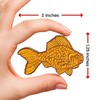 Festi Daze Enamel Goldfish Brooch | Cute Fish Gifts |
