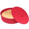 KOLUTI Nonstick Silicone Tortilla Warmer Container, 10 Inch Taco Storage