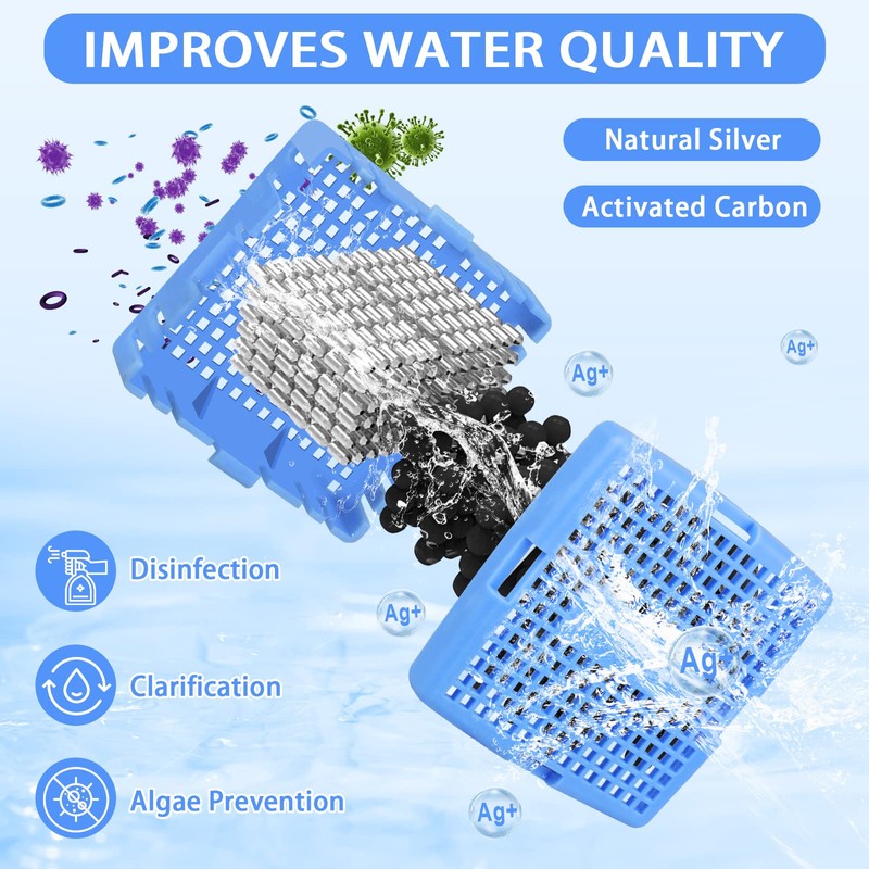 Hot Tub Mineral Sanitizer for Hot Tubs Filter, Spas Filter,
