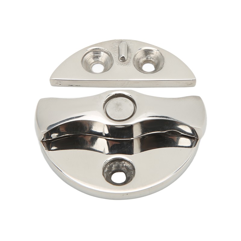 Boat Door Catch Latch Round 45mm 180° Rotation 316 Stainless