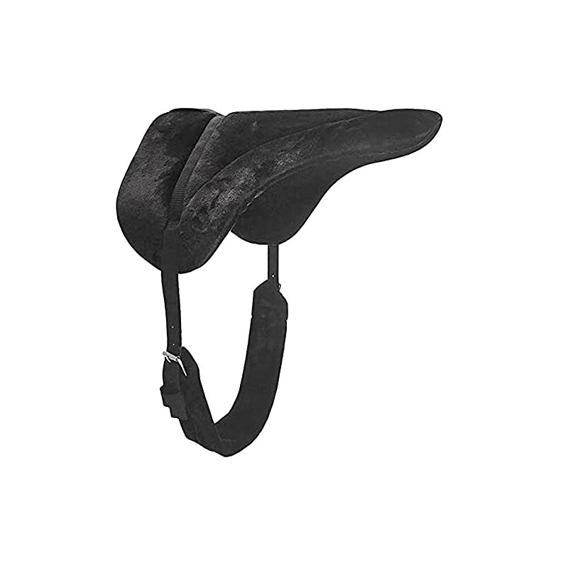 Jacks Imports Fleece Bareback Pad BLACK