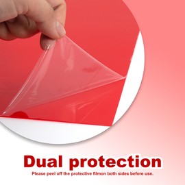 KINETOX Pack of 8 Colour Film Heat Resistant Colour Films A4 Transparent Colour Correction for Lamps Red Lamp Film 29.7 x 21 cm Colour Filter Photo Graphy Studio Headlight Strobe Flash LED Stage DIY