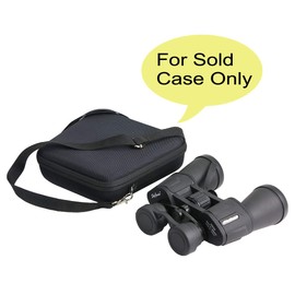 co2CREA Hard Travel Protective Case for BRIGENIUS/SkyGenius/Olympus Trooper 10 x 50 DPS-I Binoculars (Bag Only), black