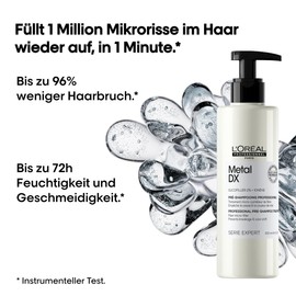 L'Oréal Professionnel Expert Series Metal DX High Pre Shampoo for All Hair Types, for Stronger, Shinier, Less Porous Hair and Long-Lasting Colours, Series Expert, Metal DX High Pre-Shampoo, 250 ml