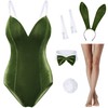Women Velvet Bunny Costume Bunny Girl Suit Costume Senpai Cosplay