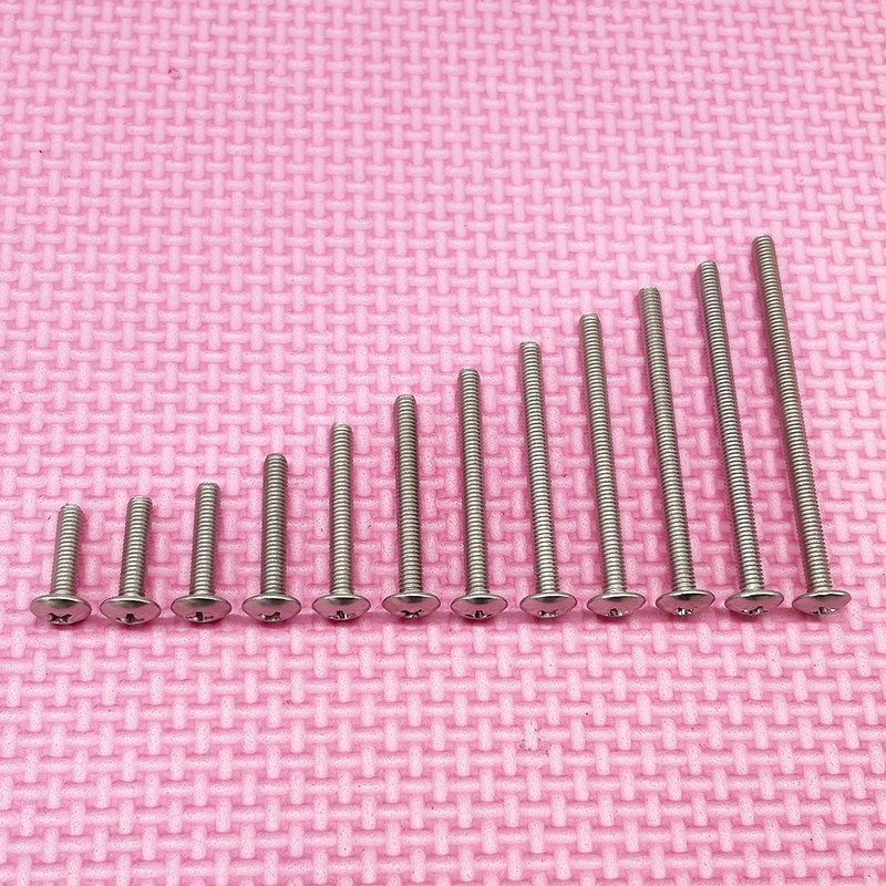 Adiyer 40-Pack Metric M4 x 40mm Machine Screws for Cabinet