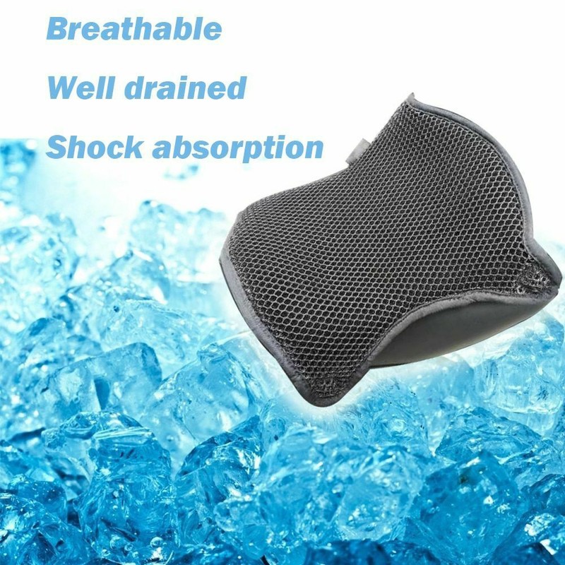 Motorcycle Cool Seat Cover Universal Cushion Protector Sunscreen Mat Mesh