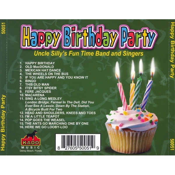 VARIOUS ARTISTS HAPPY BIRTHDAY PARTY NEW CD
