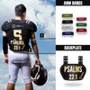 O Shield Football Back Plate Adult, Back Plate Football Psalms