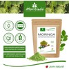MoriVeda Moringa Powder 500 g, Vegan and Gluten-Free, Micro-Fine Oleifera