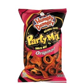 Humpty Dumpty 6 bags of Humpty Dumpy Original PARTY MIX snack mix chips 280g each