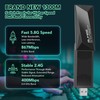 USB WiFi Adapter 1300Mbps Foldable Dual Band Wireless Network Dongle