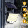 Solar Lights Outdoor, 106 LED 3000LM Solar Powered Motion Sensor