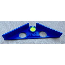 Williams Pinball Level and Rebuild Tool- FLIPPER ALIGN PRO - SOLID STATE 6.5°- Blue