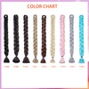 Silk-co Jumbo Braid Synthetic Hair 24" Hair Braiding Extensions Premium