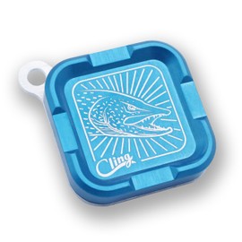 Mag Grab® Mini - Magnetic Fly Patch (Toothy Trouble, Blue)