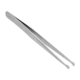 TOYMYTOY Tweezers, Ring Tweezers, Precision Tweezers, Antistatic, Stainless Steel, Round Tweezers