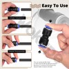 Wokape 40Pcs Push to Connect Fittings Pneumatic Fittings Kit 4