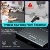 PINEWORLD Gun Safe For Handgun, Gun Case, Biometric Gun Safe