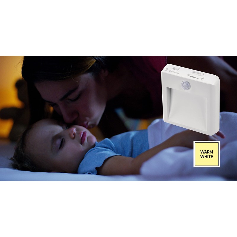 EMOS Dimmable LED Night Light Socket with Motion Sensor and
