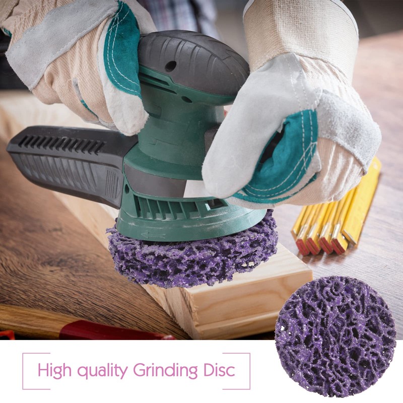 Pack of 15 CSD Disc Sanding Disc, 2 Inch Purple