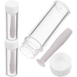 VILLCASE Aplicador de Lentes de Contacto Pequeños de Silicona y Pp, Paquete de 3 Piezas para Facilitar Colocación y Retiro Rápido y Cómodo