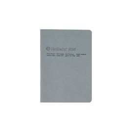 Delphonics Notebook, 2026 Version, Starts October 2025, Om A6, Monthly Planner (Blue Gray)