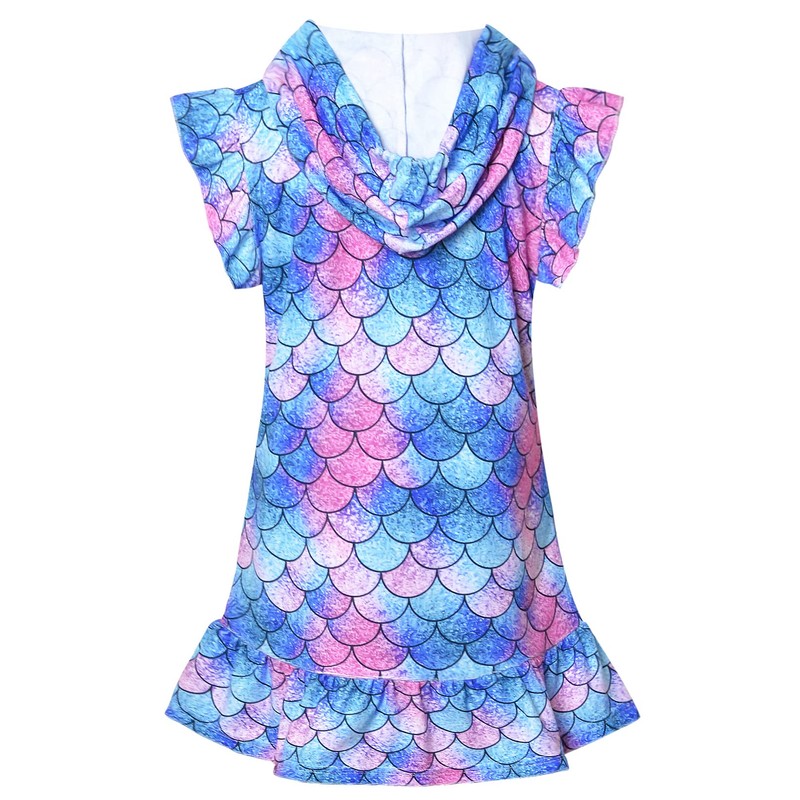 CHILDRENSTAR - Traje de baño de rizo para niñas, con