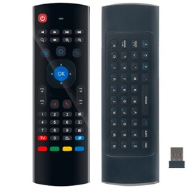 2.4G Motion Sensing Air Mouse Keyboard MX3 Infrared Remote Control with IR Learning Funtion Applicable for Android TV Box Mini PC Smart TV Projector HTPC